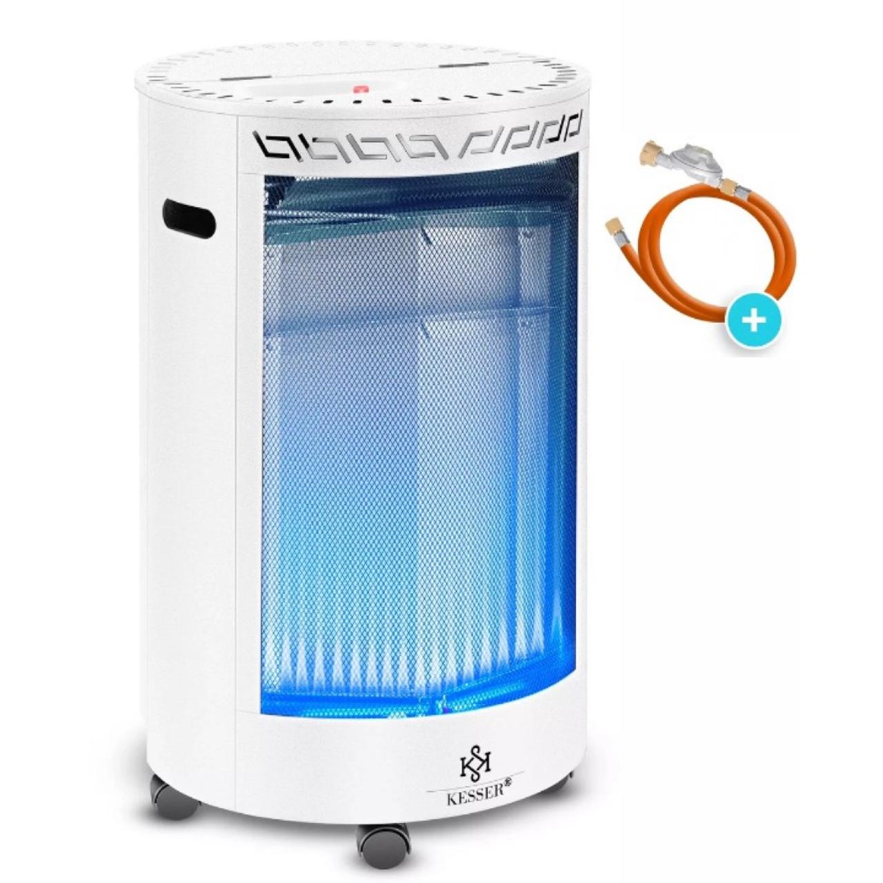 Газовый обогреватель инфракрасный KESSER 4200W 41x73x46 см Белый Газовый обогреватель инфракрасный KESSER 4200W 41x73x46 см Белый