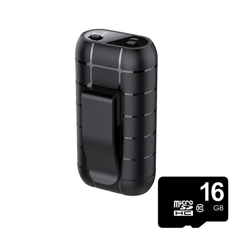 Диктофон міні цифровий акумуляторний Sttwunake A50+ пам'ять 16 Гб до 20 днів запису магніт (100313-16)