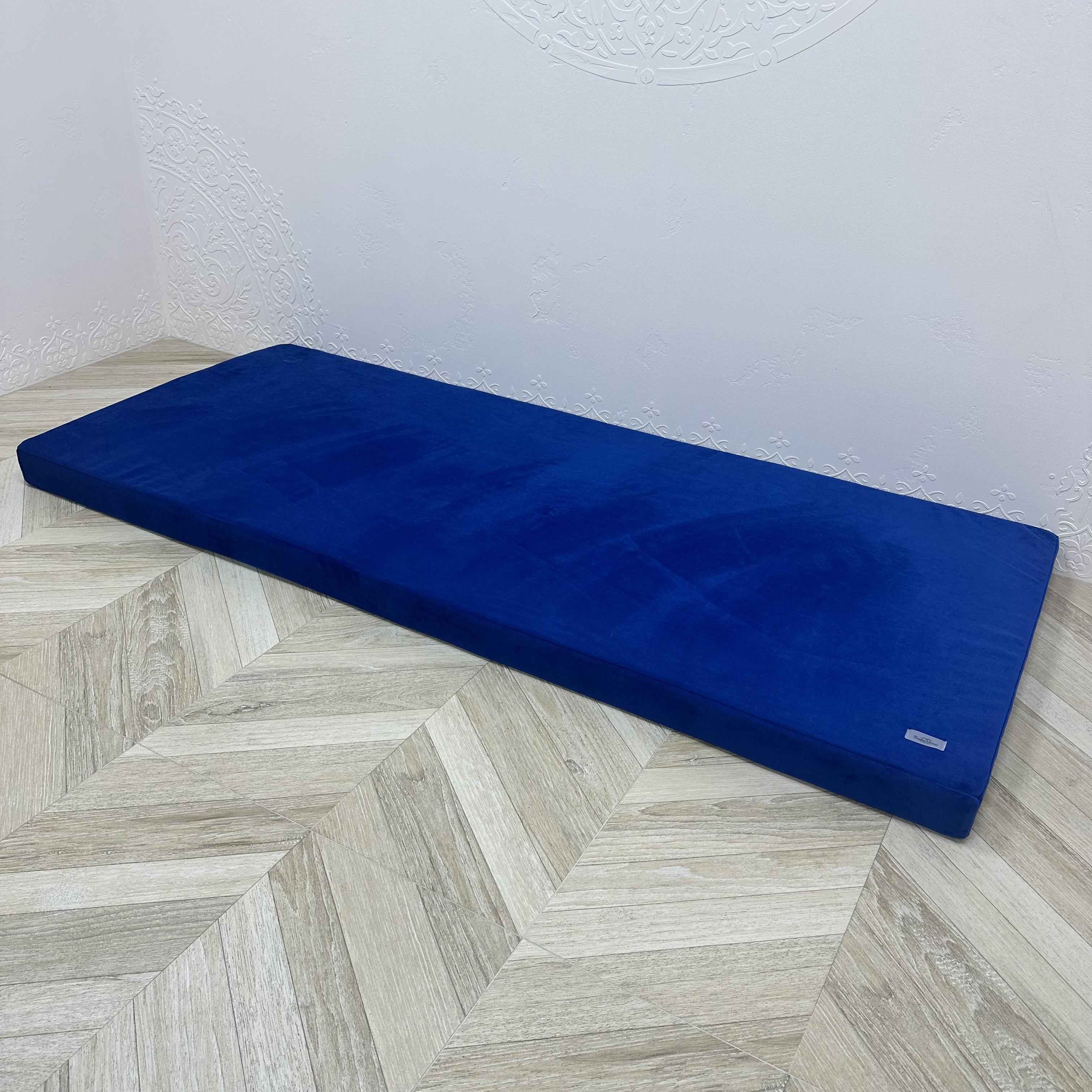 Матрас Comfort Home на подоконник/каркасы/поддоны/садовую мебель велюровый 160х40х5 см