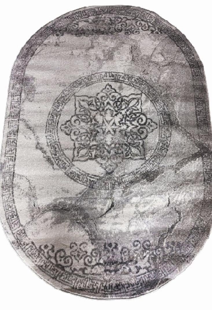 Ковер с коротким ворсом Beenom 1014-0125 овал 120x170 см (76391217)