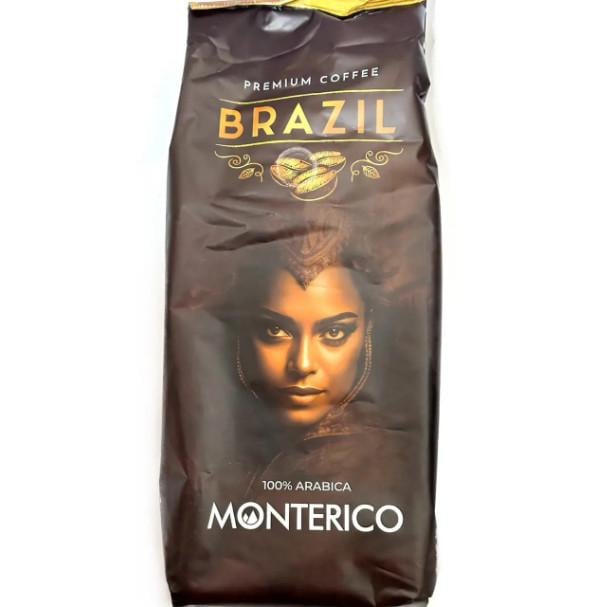 Кава в зернах Monterico Brazil 1 кг (186)