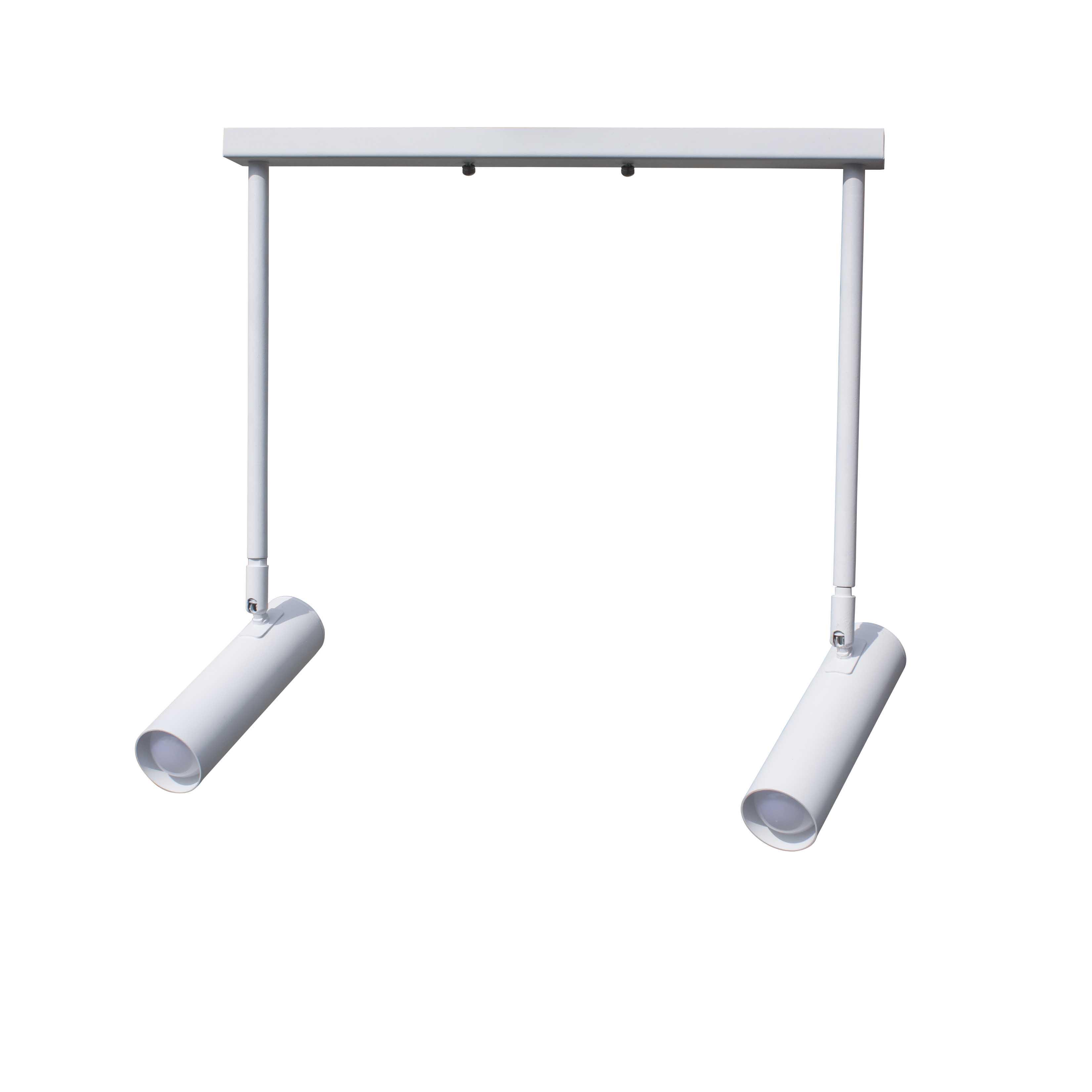 Світильник із поворотними плафонами на планці MSK ELECTRIC Telescope NL 1730-2 W Світильник із поворотними плафонами на планці MSK ELECTRIC Telescope NL 1730-2 W