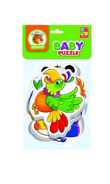Пазли бебі Vladi Toys Зоопарк українською (VT1106-85)