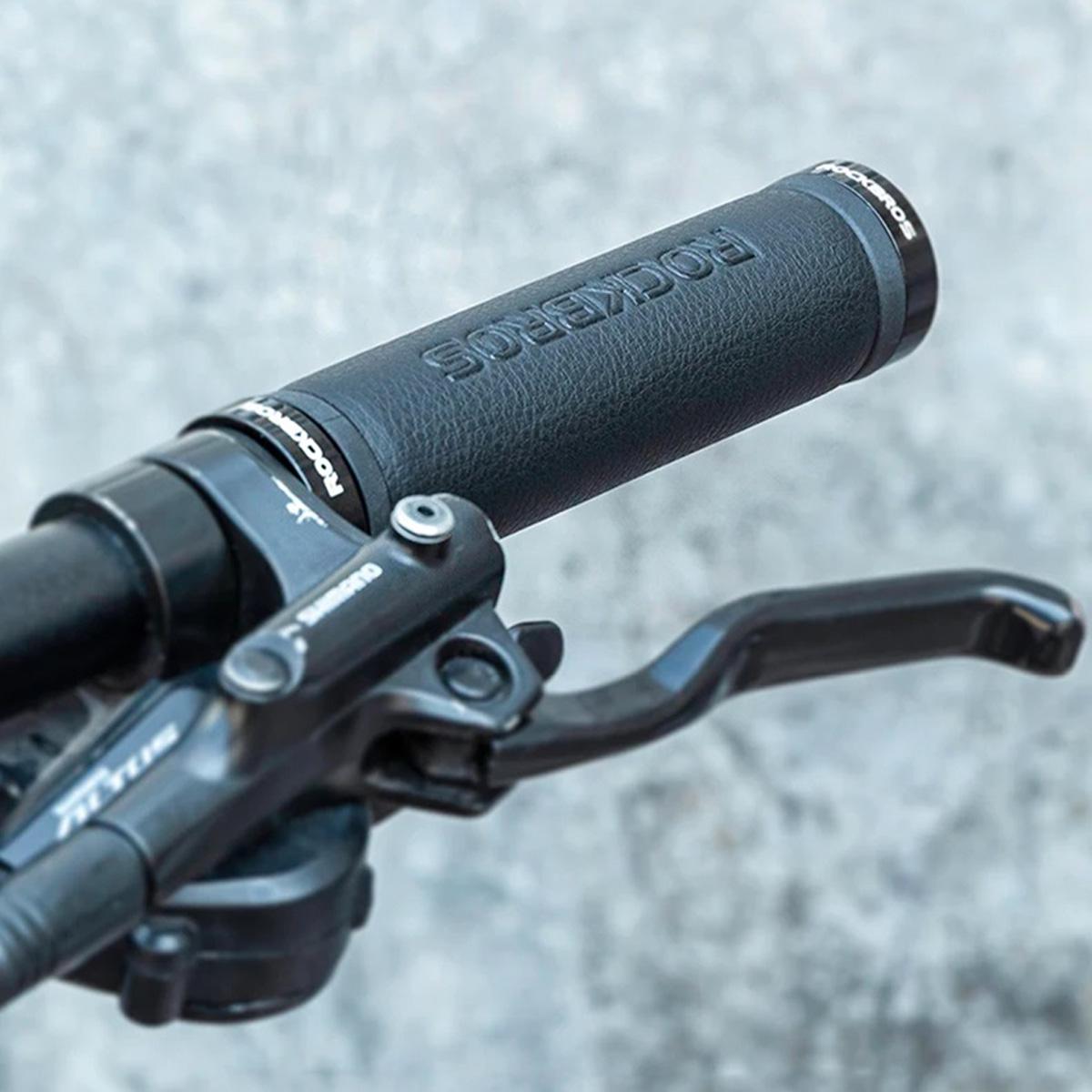 Грипси Rockbros Eco Leather Чорний (RB-40210003001-2895) - фото 10 Грипси Rockbros Eco Leather Чорний (RB-40210003001-2895) - фото 10