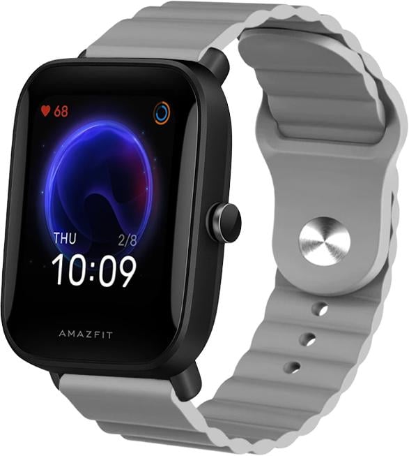 Ремешок Wave для Amazfit Bip U Pro Grey (23429-33)