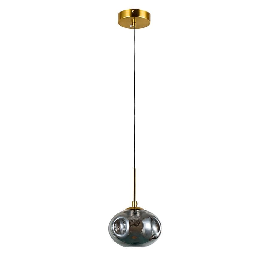 Подвесной светильник со стеклянным плафоном 800P3308S-1led 150х120 SM 3W Черный Подвесной светильник со стеклянным плафоном 800P3308S-1led 150х120 SM 3W Черный