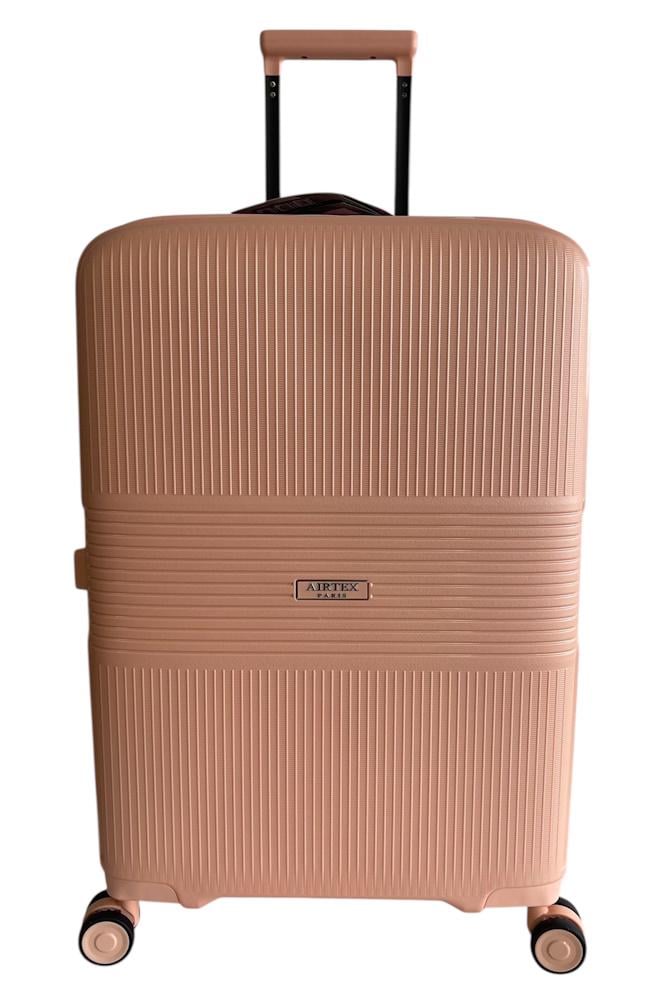 Валіза мала для ручної поклажі Airtex 251 поліпропілен S Персиковий (251/91/51)