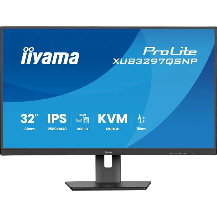 Монитор Iiyama ProLite XUB3297QSNP-B1 Black (32534351)