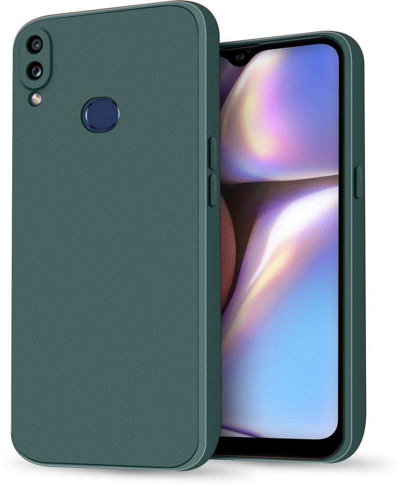 Силиконовый чехол HardCorner Samsung Galaxy A10s A107 (с микрофиброй) Green (35407-08)