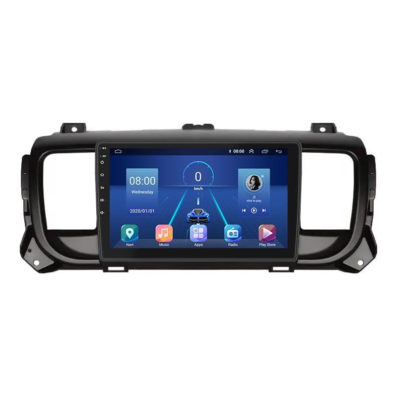 Автомагнитола штатная Lesko 4G/Wi-Fi/GPS для Citroen SpaceTourer I 2016- 4/32Gb 9" (2084511454)