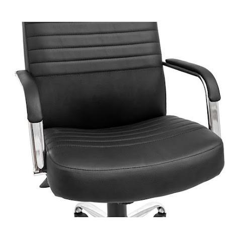 Кресло офисное компьютерное Richman Prius Хром M1 Tilt Черный - фото 7