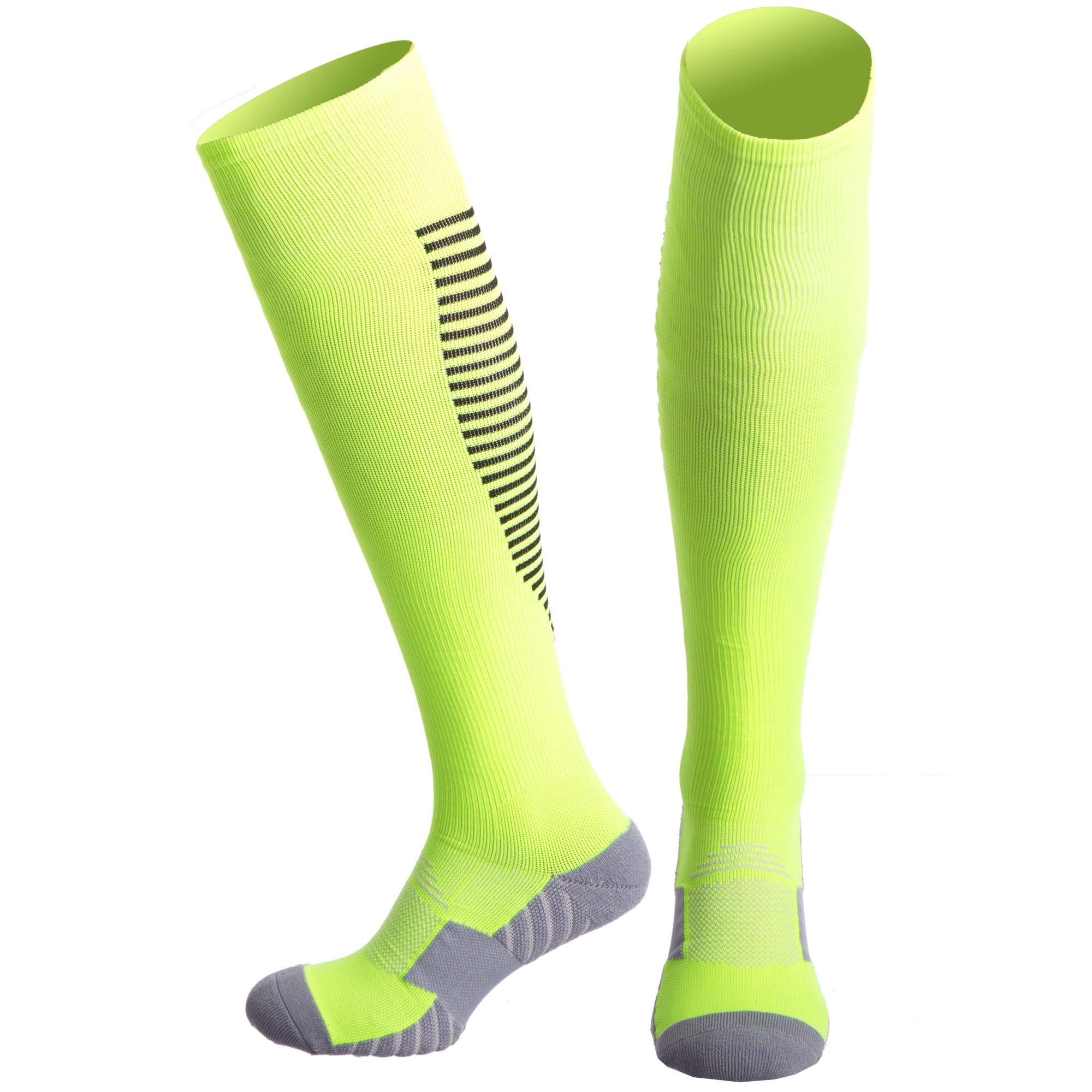 Гетры футбольные NORVA JCM655 р. 40-45 Салатово-серый