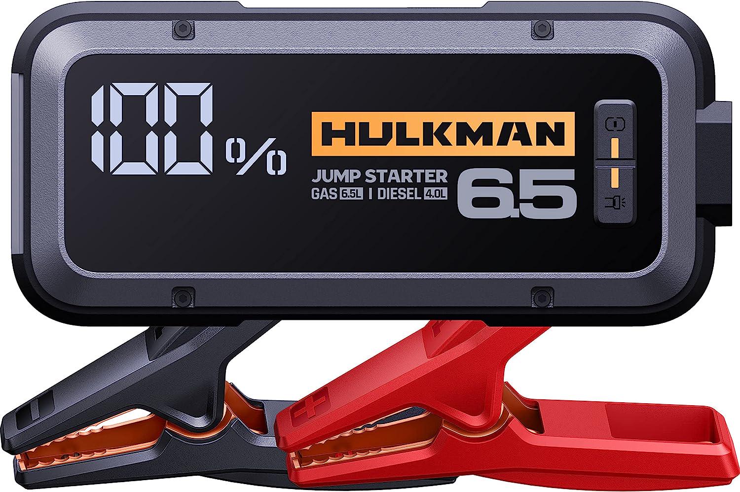 Пусковий пристрій для авто HULKMAN Alpha 65 Jump Starter 1200А (240518)