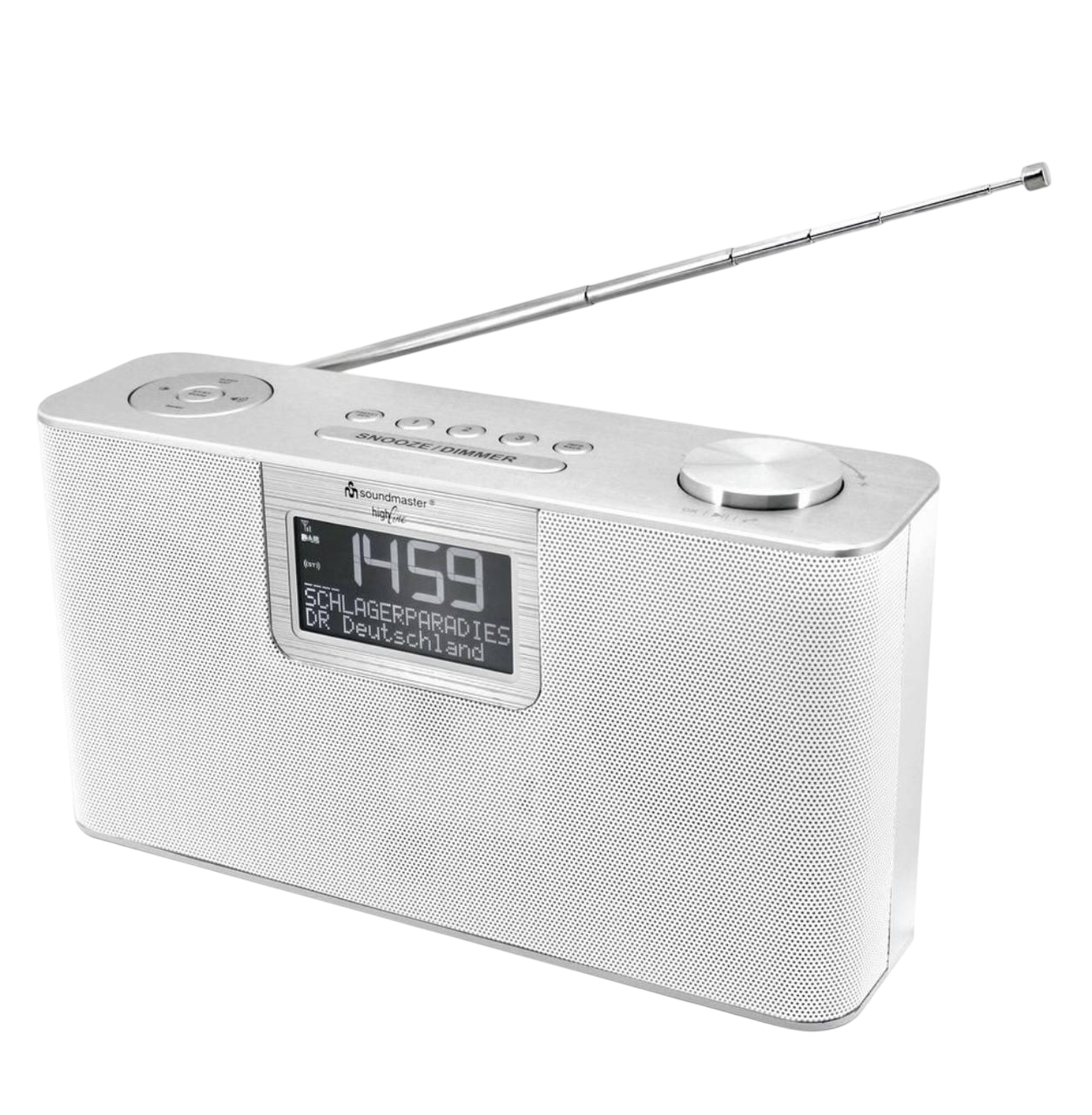 Радіосистеми Soundmaster DAB700WE DAB+/FM-радіо з USB/Micro SD-MP3/Bluetooth (DAB700WE)