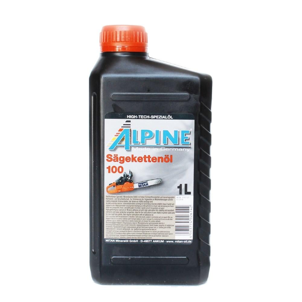 Мастило для ланцюгів бензопил Alpine Sagekettenol 100 1 л (29978)