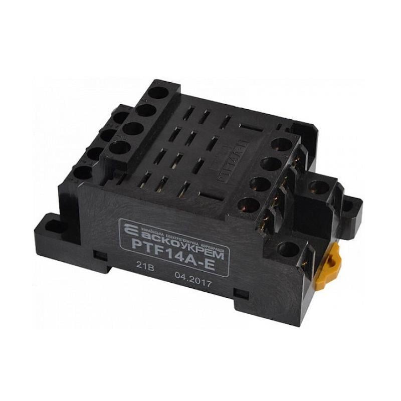 Колодка АСКО-УКРЕМ PTF14A-E под промежуточное реле LY4 (00000014530)