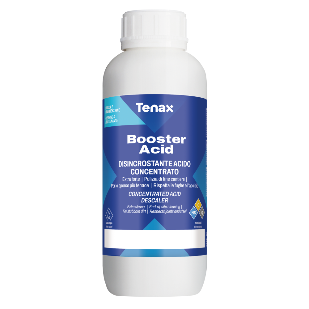 Очищувач TENAX Booster Acid кислотний від накипу 1 л (002581)