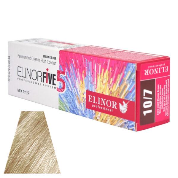 Краска для волос Elinor Светлый коричневый блондин 10/7 100 мл (23450609)
