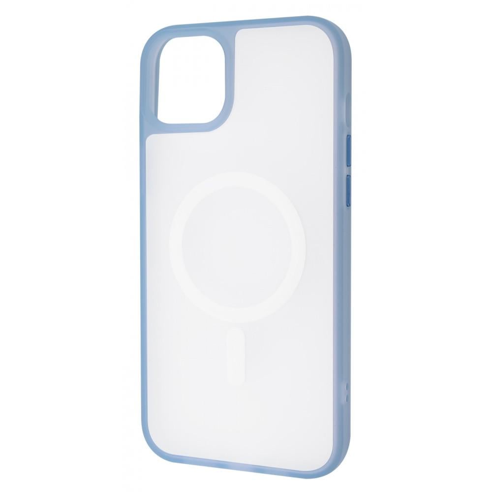 Чохол із підтримкою magsafe X-Level Skin Feel MagSafe iPhone 14 Plus blue