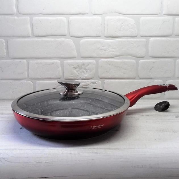 Сковорода с антипригарным мраморным покрытием Edenberg EB-3337 22 см