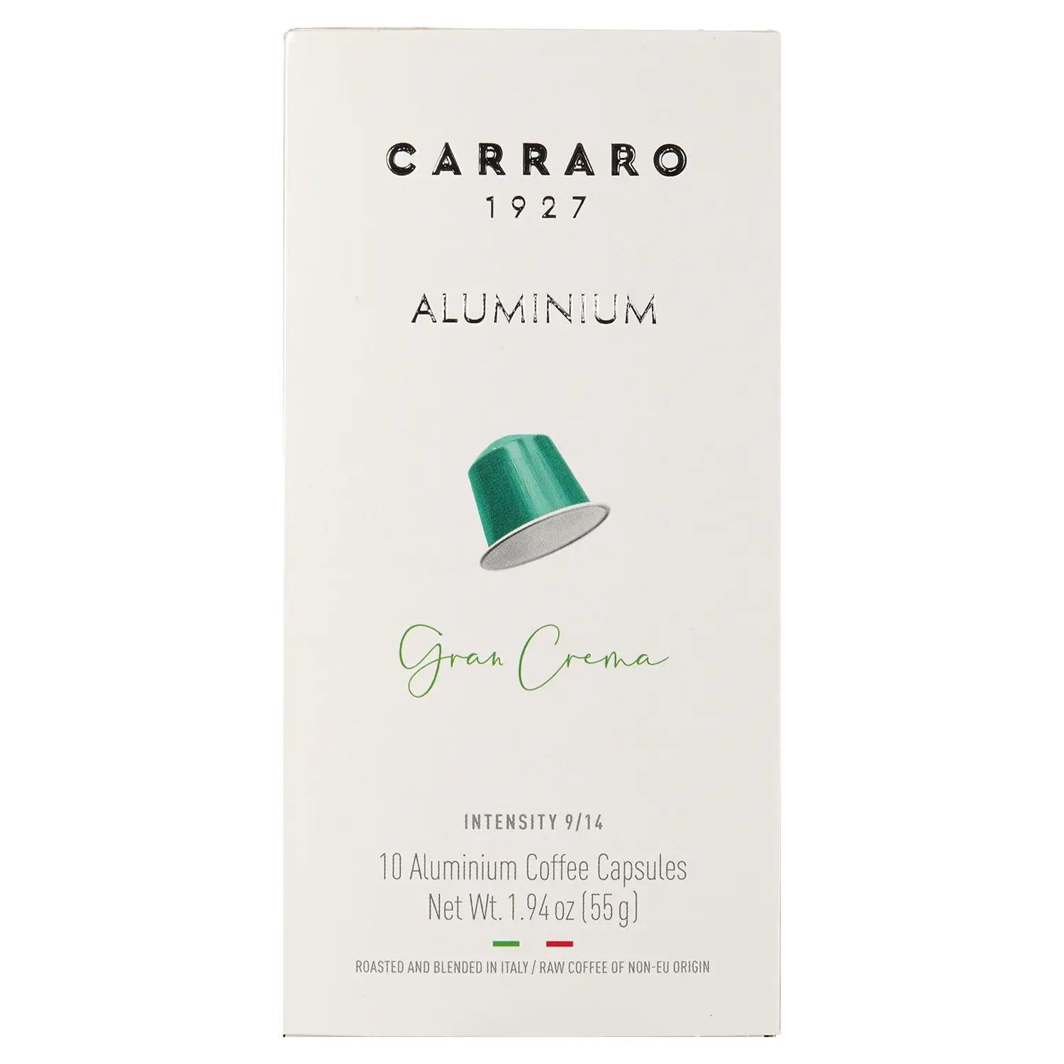 Кофе в капсулах Nespresso Carraro Gran Crema AL 10 шт. (car90004)