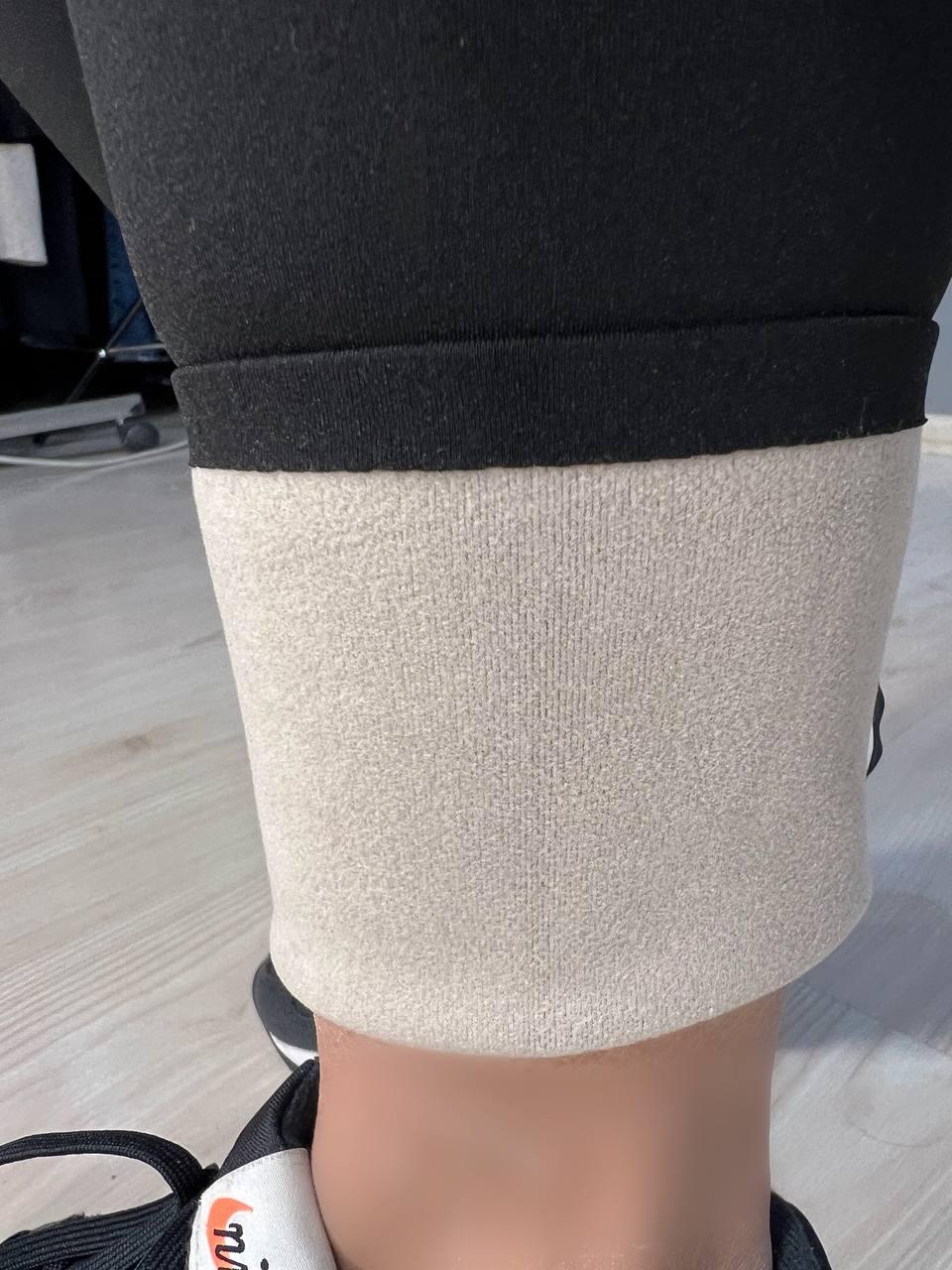 Лосини жіночі Kenalin W-16 широкий пояс утягуючі мікродайвінг утеплені на хутрі 3XL Чорний (3185) - фото 4 Лосини жіночі Kenalin W-16 широкий пояс утягуючі мікродайвінг утеплені на хутрі 3XL Чорний (3185) - фото 4