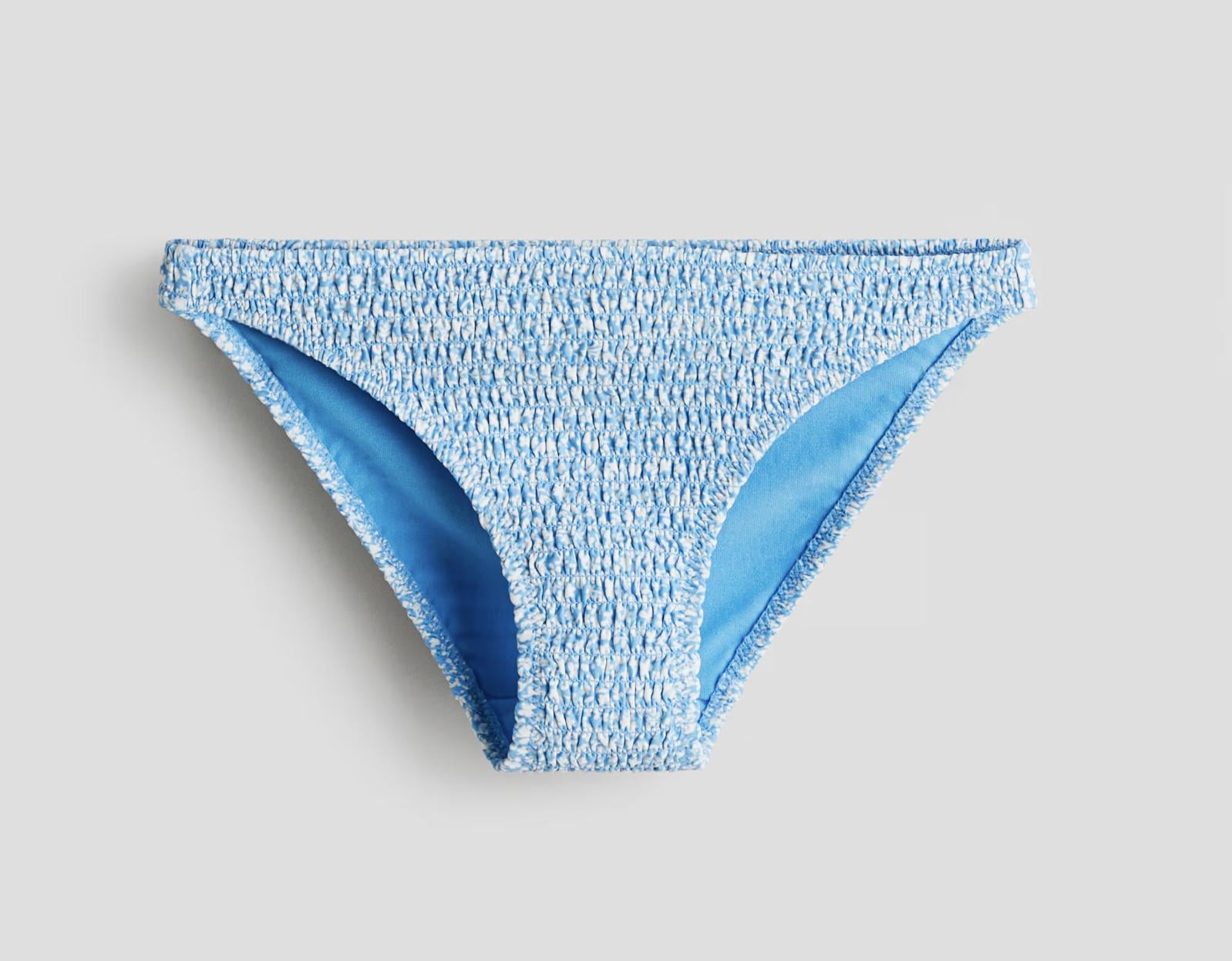 Купальные трусики H&M Цветы 1268938 134-140 см Голубой