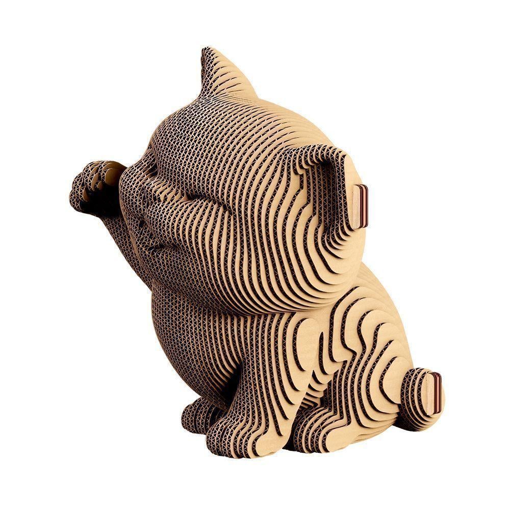 Пазл картонный 3D Cartonic Три Котика 254 детали (2553309171) - фото 8