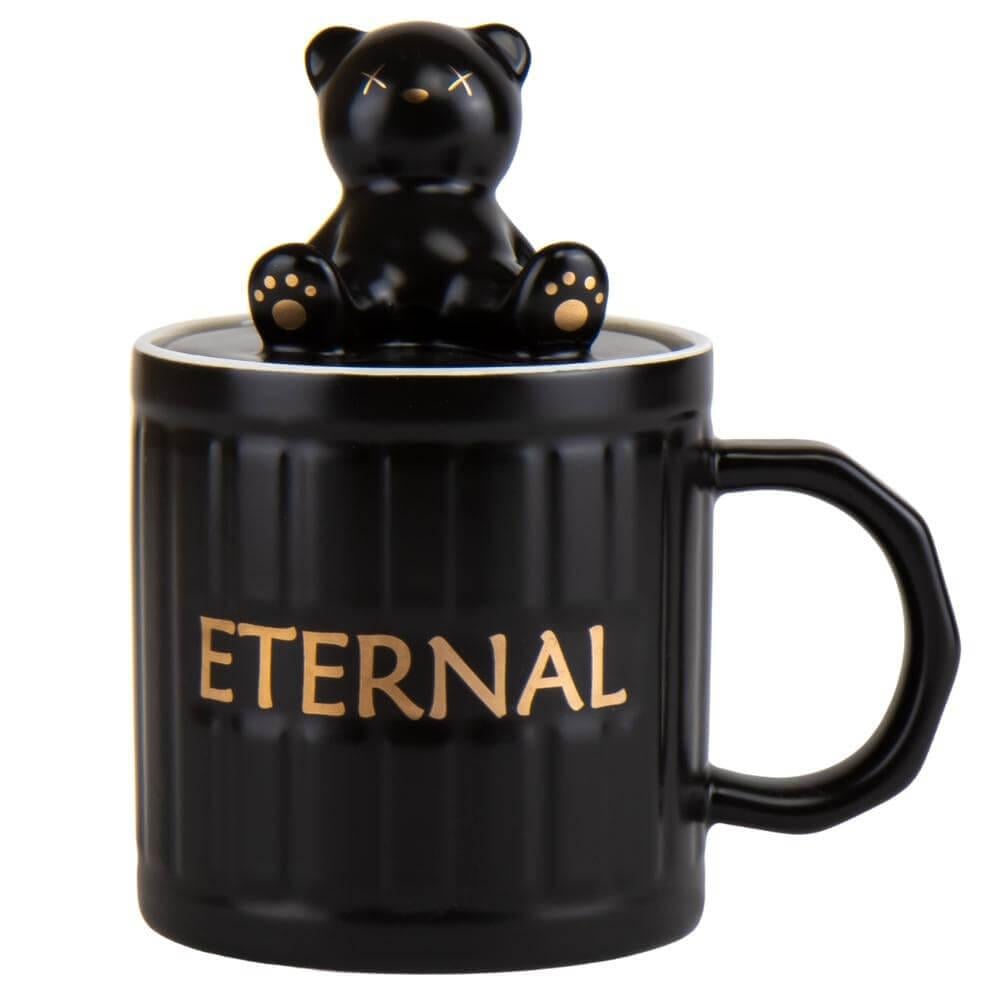 Кружка керамическая Elisey Bear 300 мл Черный (18902-009)