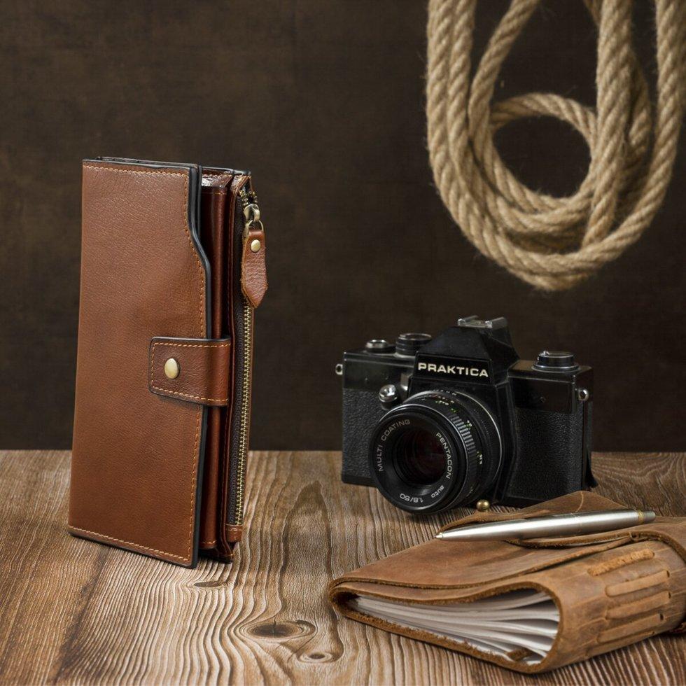 Кошелек мужской 714372 Коричневый (13961030) - фото 2 Кошелек мужской 714372 Коричневый (13961030) - фото 2