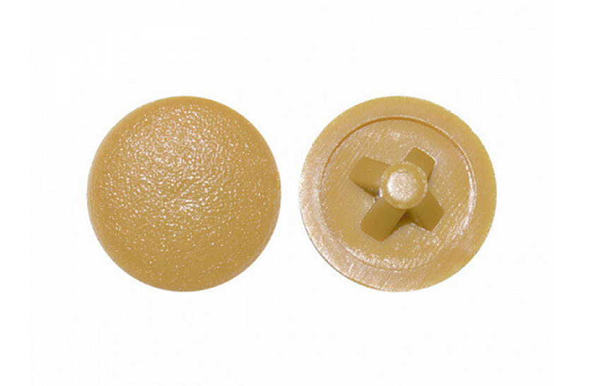 Крышка Metalvis Ø12 мм полиэтилен для шурупа Ø3,5-5 мм PZ2 100 шт. Сосна (94000000094SN00000)