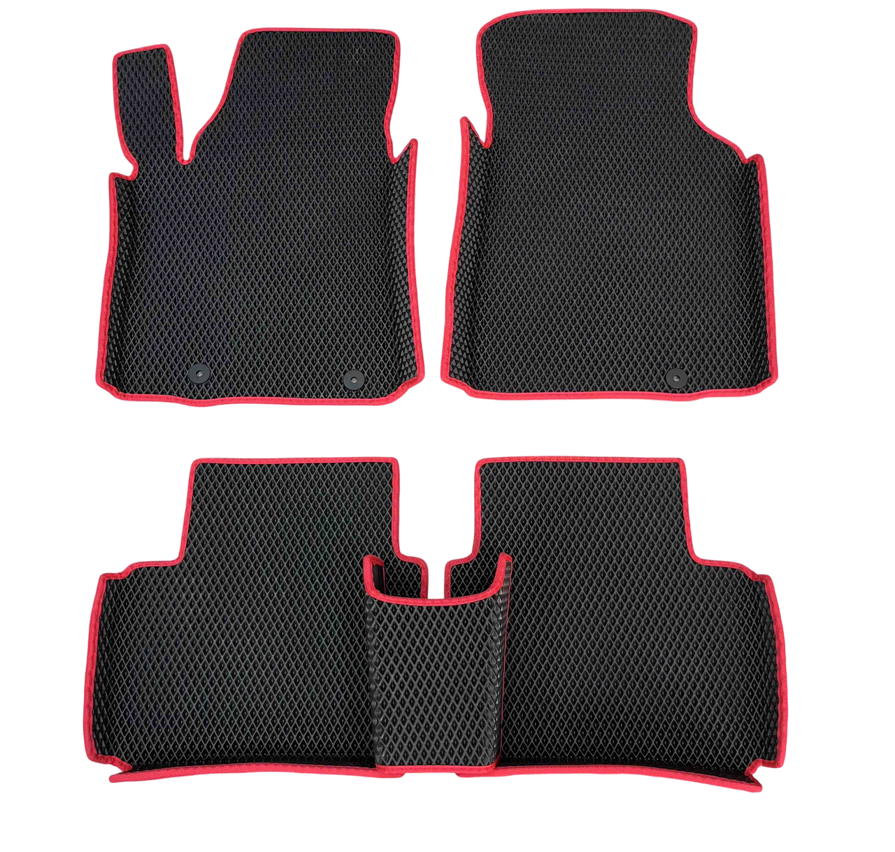 Коврики EVA с бортиками в салон для Nissan Altima 2012-2018 гг. Черный (1984984597)