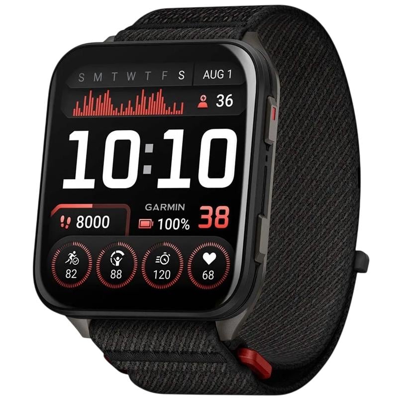 Смарт-часы Garmin Venu X1 2" AMOLED GPS NFC WR50 Black (010-02980-02)