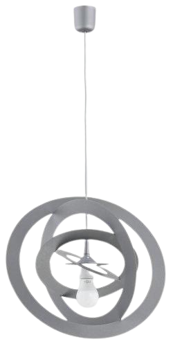 Люстра подвес ALFA Vigor silver 60704