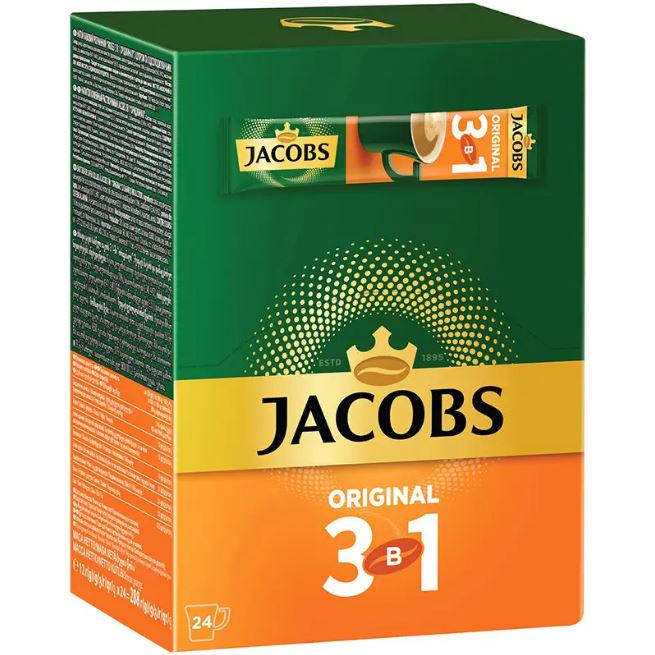 Кавовий напій Jacobs 3в1 24 шт. 12 г