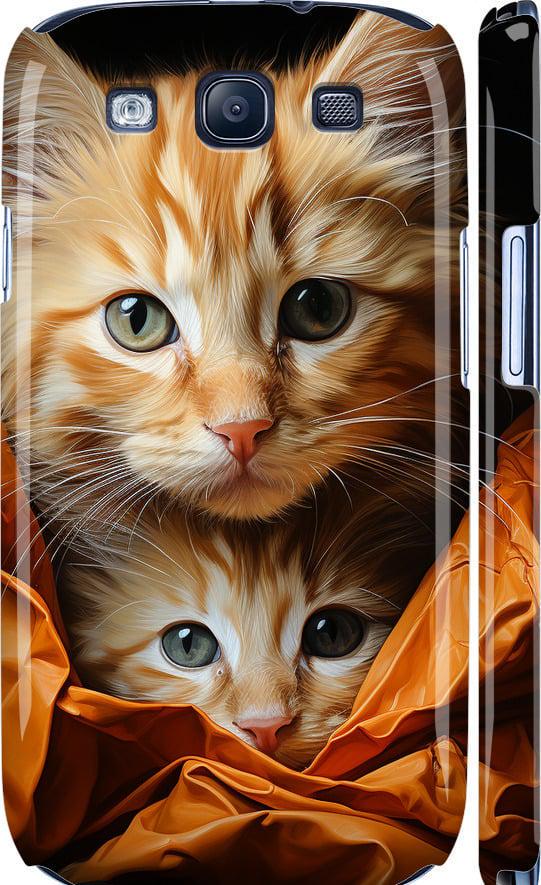 Чехол на Samsung Galaxy S3 Duos I9300i Котики 2 (5664c-50-42517)
