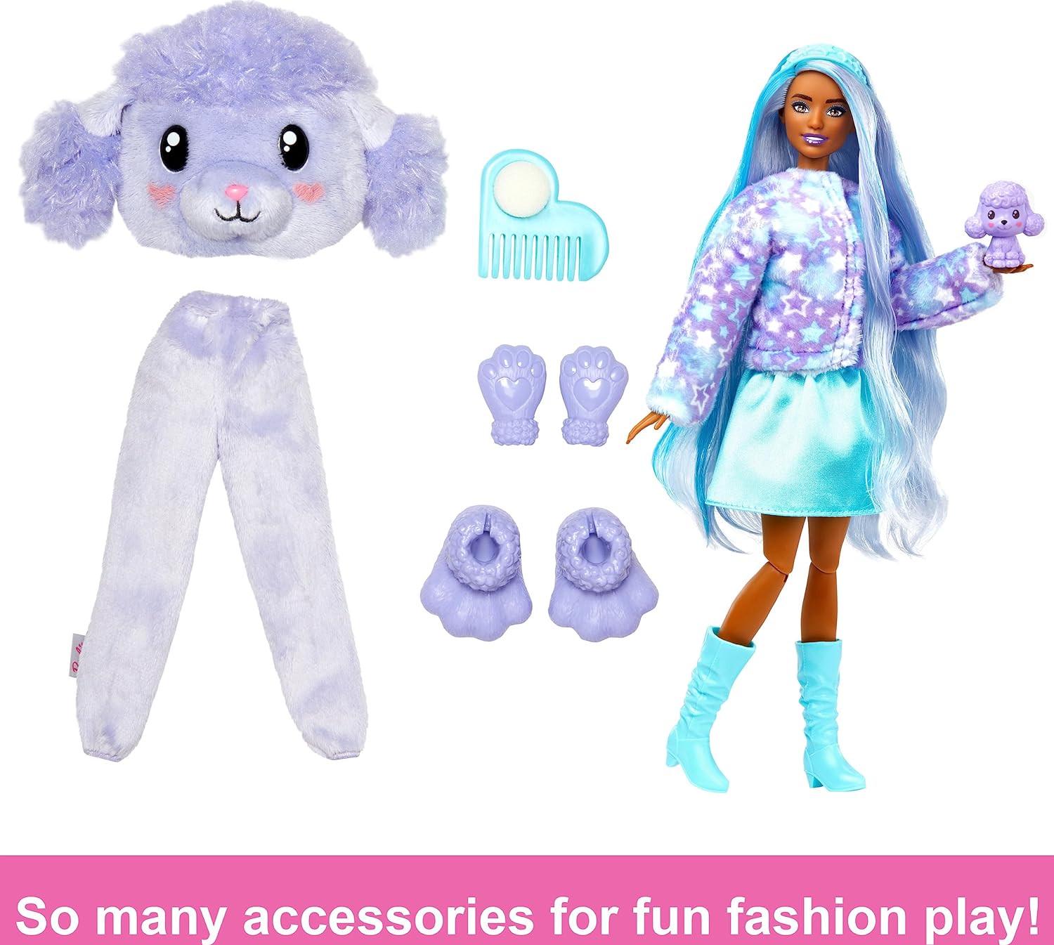 ᐉ Лялька Barbie Cutie Reveal Poodle Plush Costume Doll • Краща