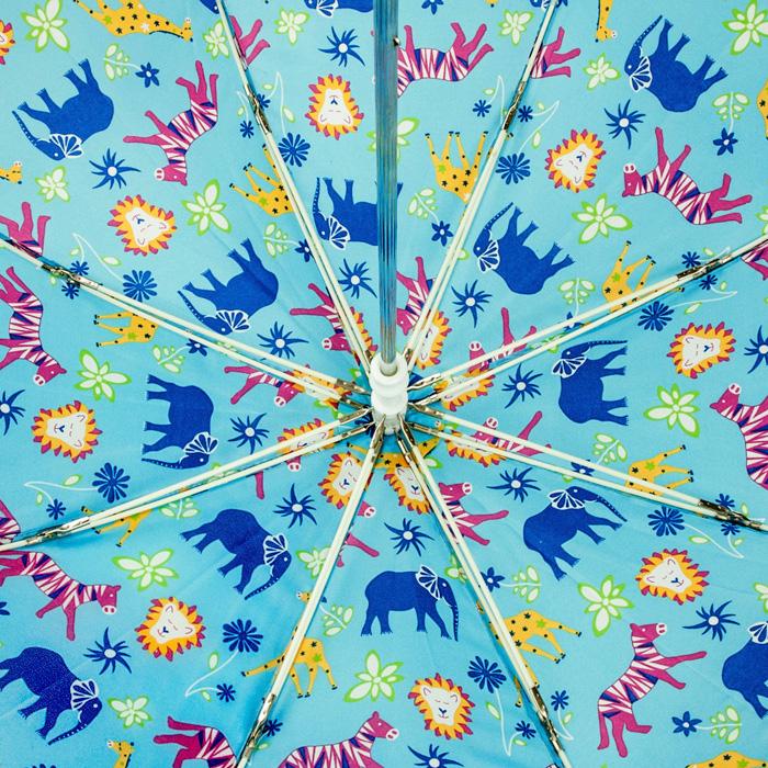 Зонт-трость детский Fulton Junior-4 C724 Jungle Chums (C724-031490) - фото 7
