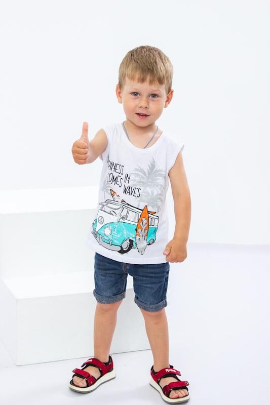 Афганка для мальчика Носи свое 104 см Белый (6042-001-33-1-v12)