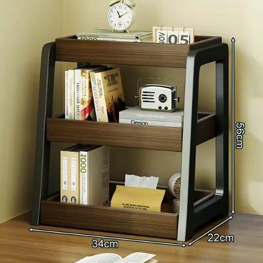 Полка книжная настольная из дерева Лимонтаро Венге/Мускат (КПА-02411207)