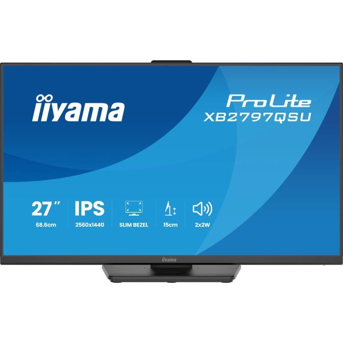 Монитор Iiyama ProLite XB2797QSU-B1 USB-C Matte Black (35386555)