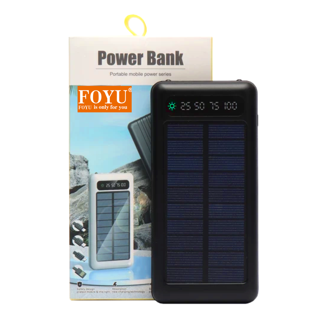 Повербанк Foyu FO-9003 20000 mAh 4 встроенных кабеля (a202de45)