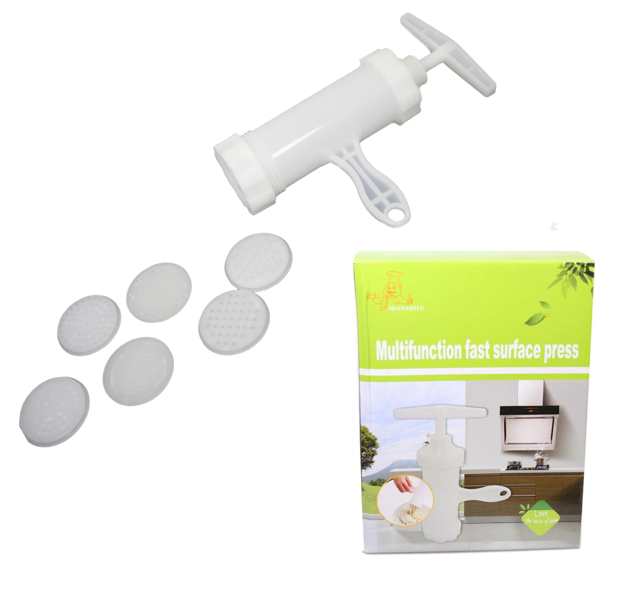 Прибор для изготовления макарон 7458 4 насадки - фото 2 Прибор для изготовления макарон 7458 4 насадки - фото 2