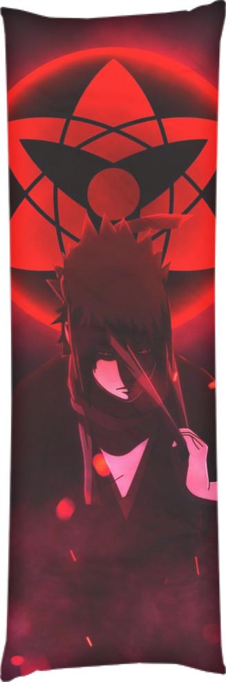 Подушка дакимакура Uchiha Sasuke 40x100 см (13545699)
