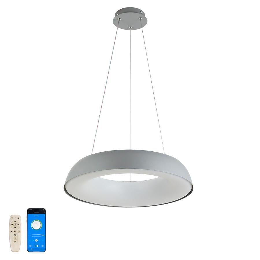 Люстра с пультом 797MD6018 480 DGY 70W Темно-серый