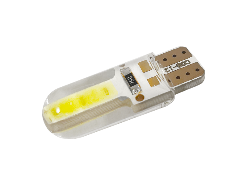 Автомобильная лампа светодиодная LEDUA T10-COB 1,5W 12V Белый (2649) Автомобильная лампа светодиодная LEDUA T10-COB 1,5W 12V Белый (2649)