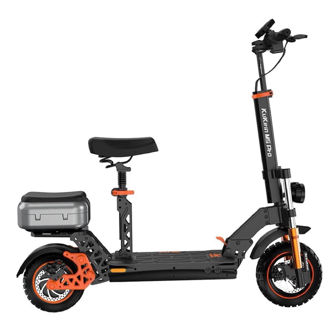 Электросамокат KUGOO KIRIN M5 PRO с сиденьем Черный