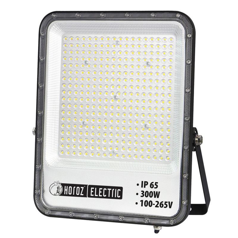 Прожектор HOROZ ELECTRIC светодиодный PALLAS-300 3CCT 300W 3000/4500/6000К Черный (068-030-1300-010)