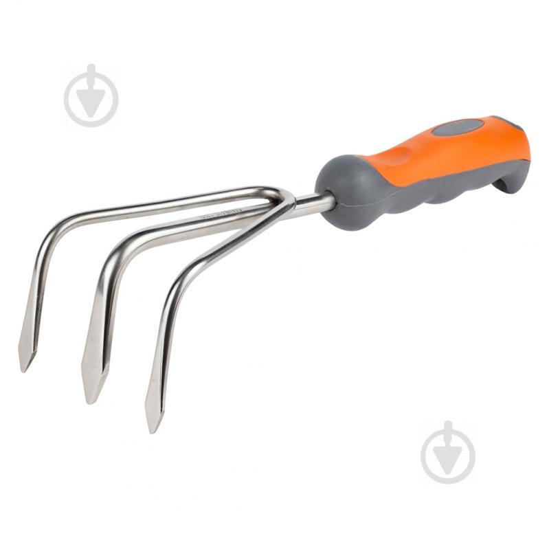 Культиватор-рыхлитель (нерж) (ABS+TPR) FLORA (5041414) Культиватор-рыхлитель (нерж) (ABS+TPR) FLORA (5041414)