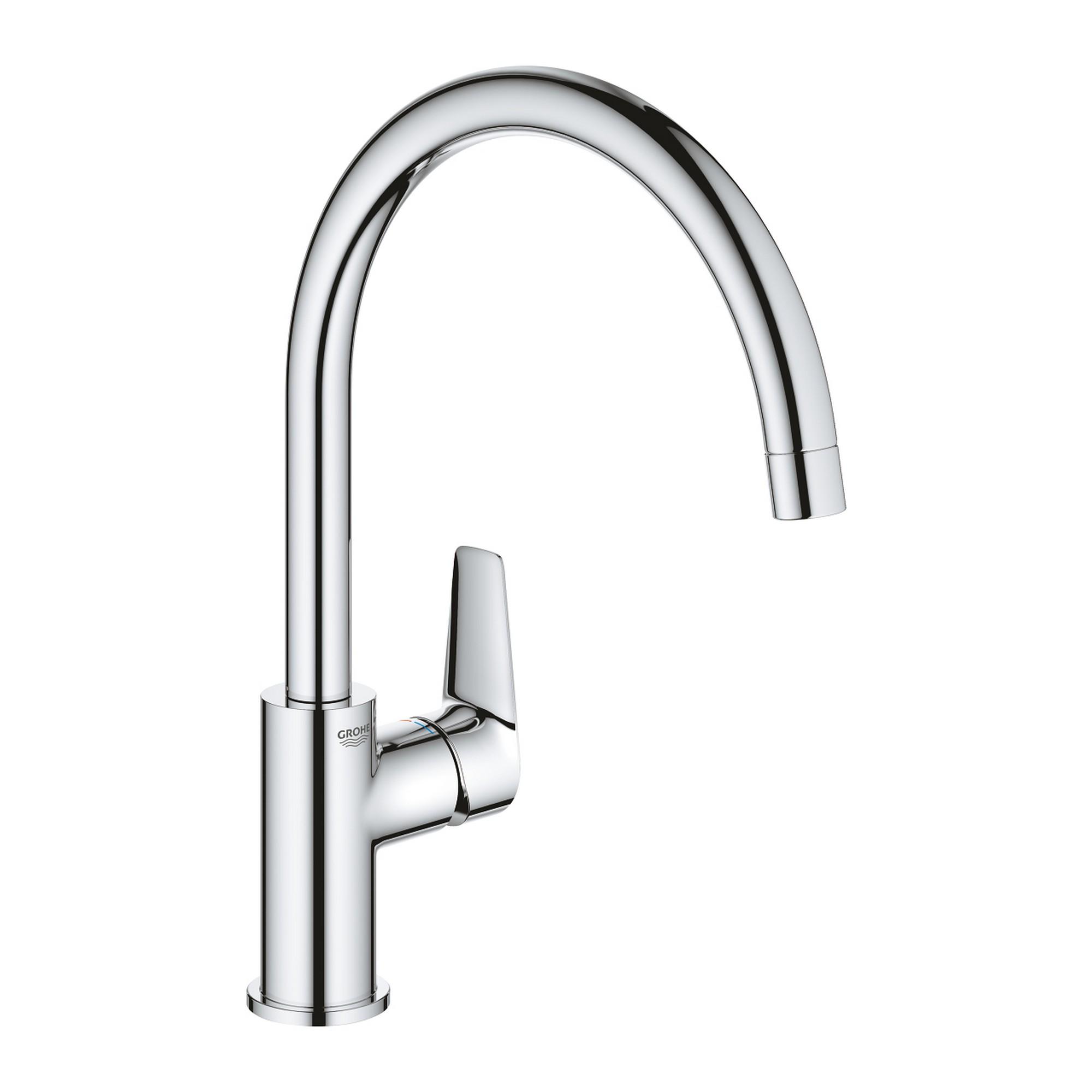 Змішувач для кухні Grohe BauEdge 31233001 одноважільний Хром (112419)